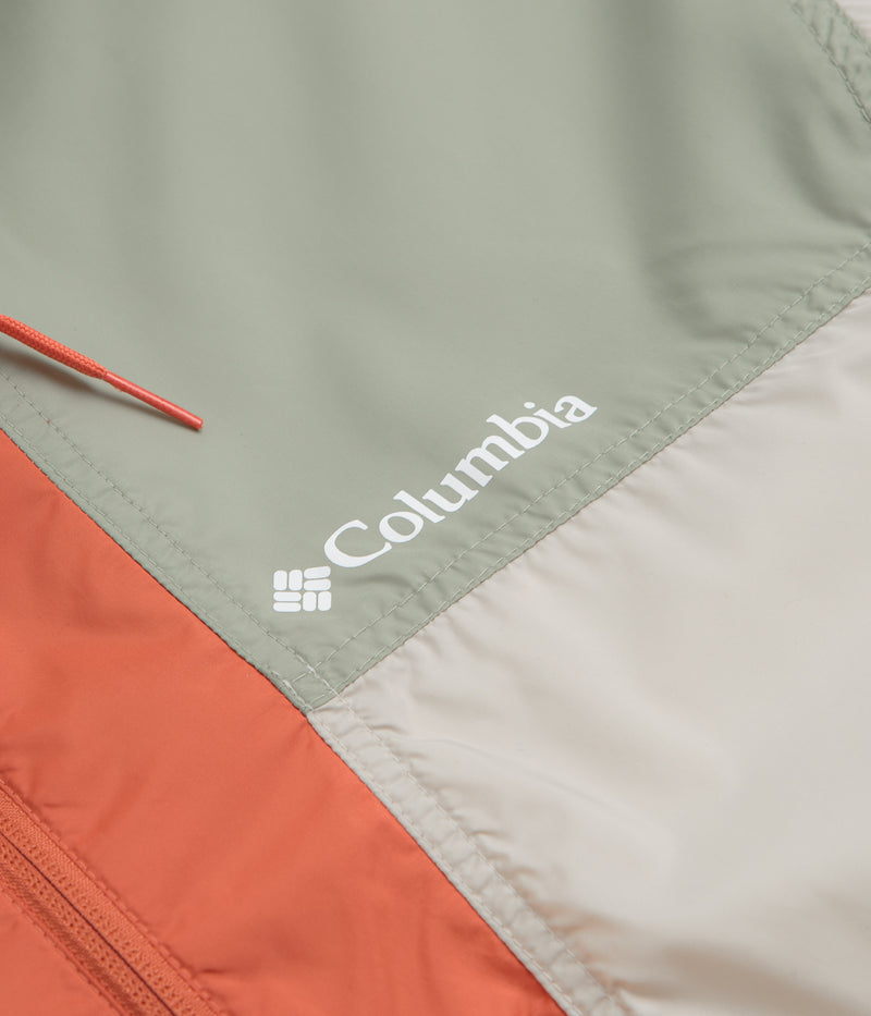 Columbia Flash Challenger II Anorak in Dark Stone and Safari / Tuscan
