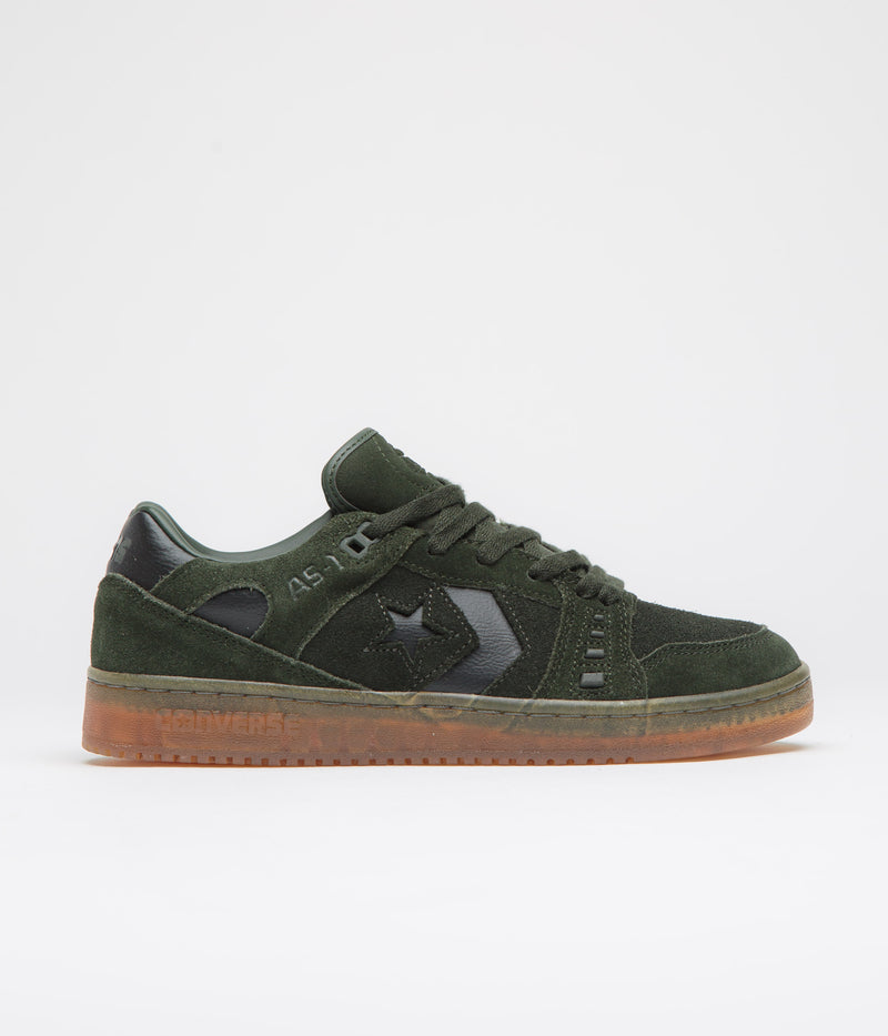 Converse AS-1 Pro Ox Shoes in Green Onyx and Dense Canopy / Black