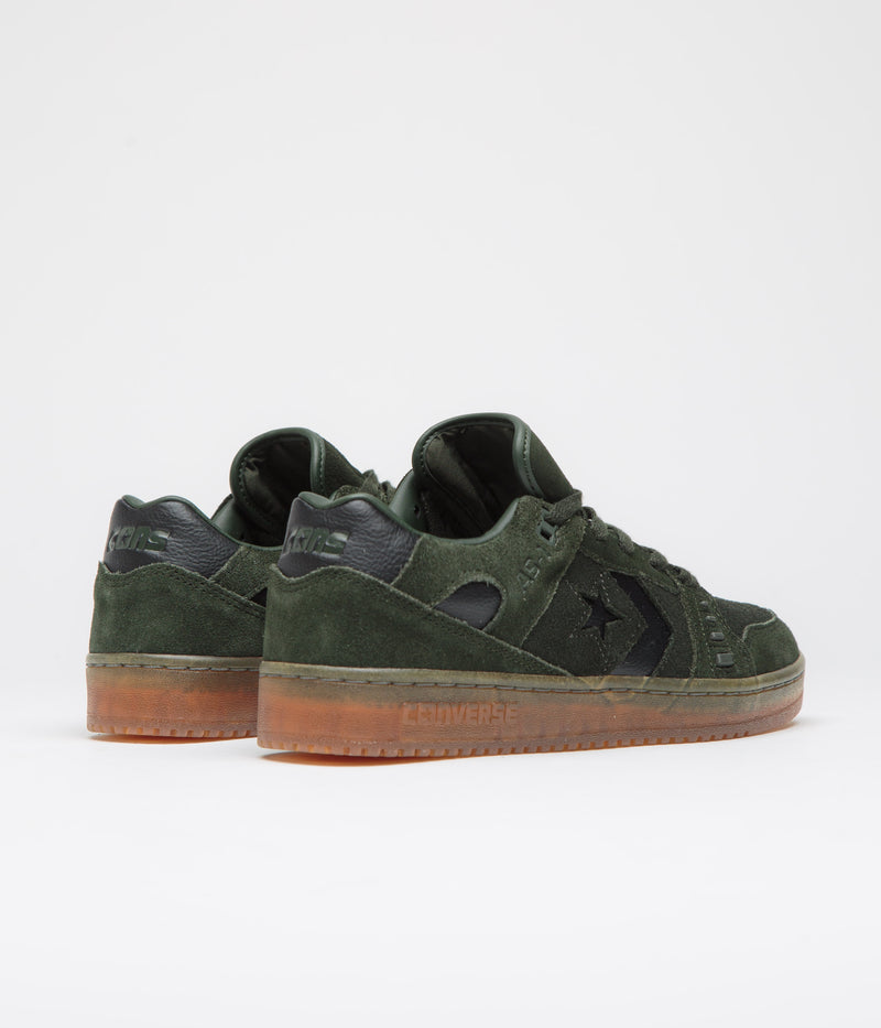 Converse AS-1 Pro Ox Shoes in Green Onyx and Dense Canopy / Black