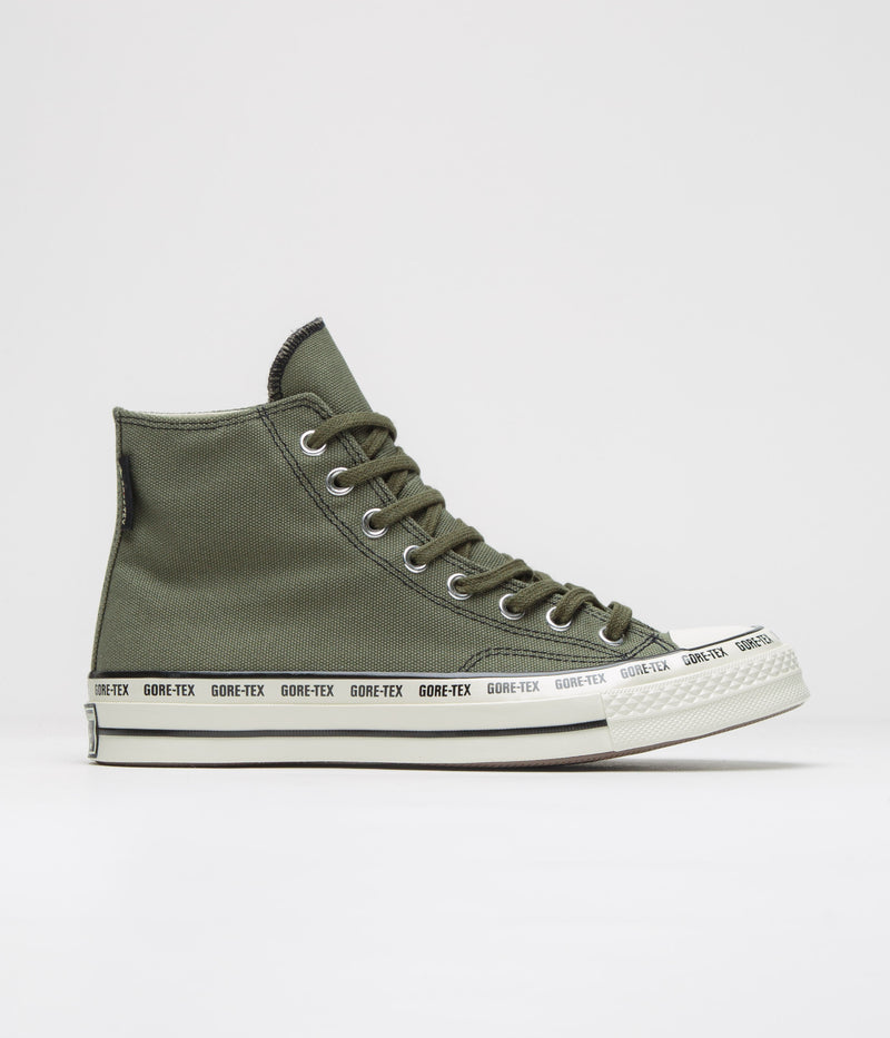 Converse Chuck 70 Hi Gore-Tex Shoes in Utility and Black / Egret