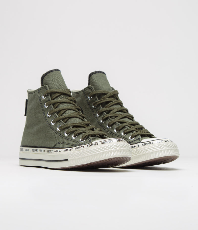 Converse Chuck 70 Hi Gore-Tex Shoes in Utility and Black / Egret