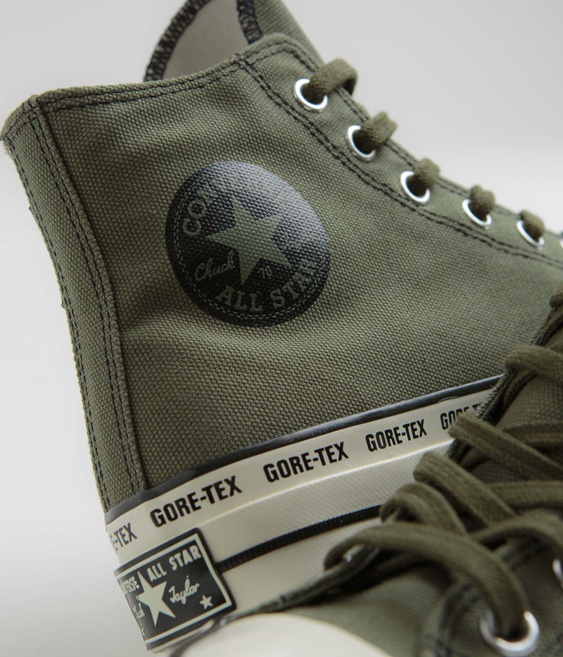 Converse Chuck 70 Hi Gore-Tex Shoes in Utility and Black / Egret