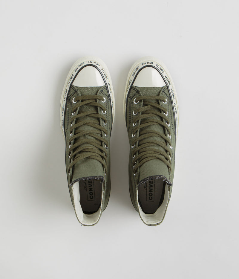 Converse Chuck 70 Hi Gore-Tex Shoes in Utility and Black / Egret