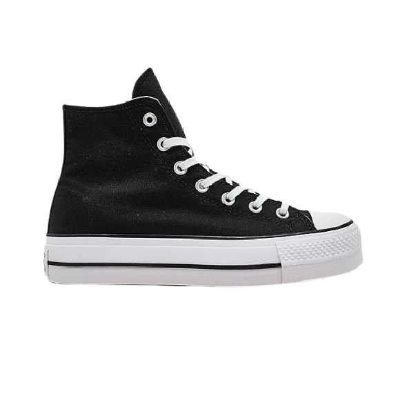 Converse Chuck Taylor All Star Hi 'Platform Black White' Women's Shoes
