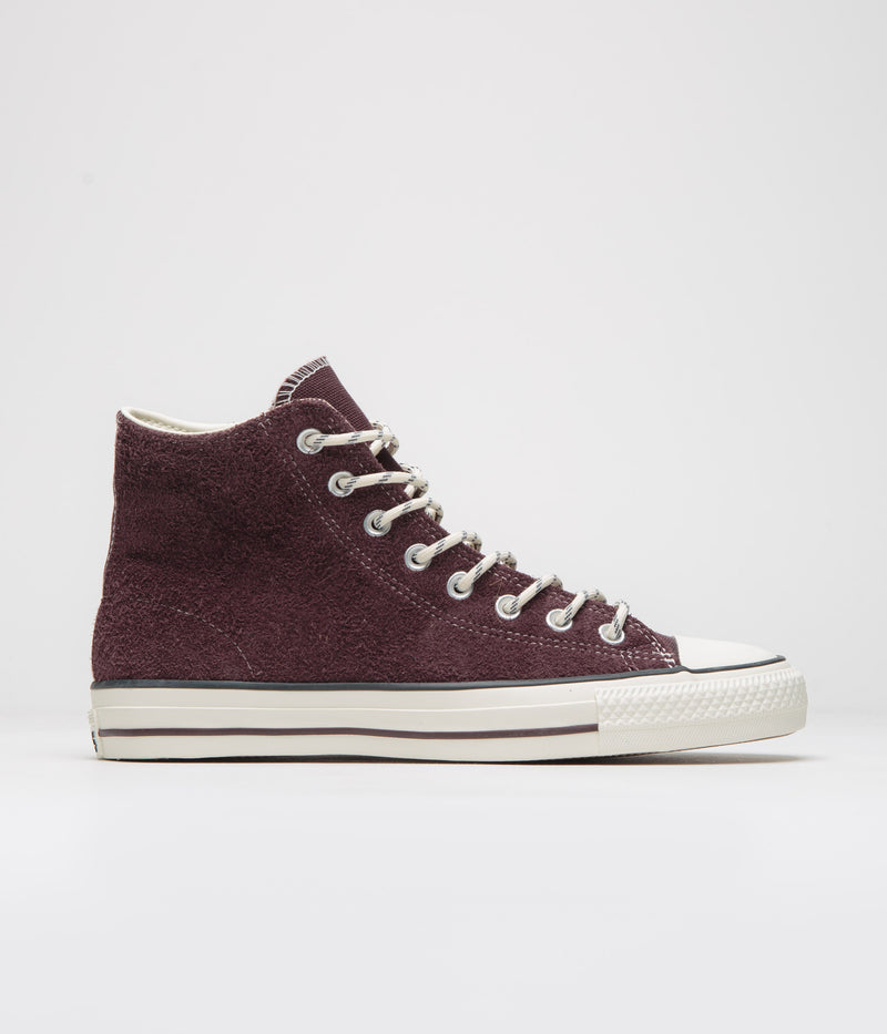 Converse Cons CTAS Pro Hi Outdoor Shoes in Bloodstone and Egret / Dark Matter