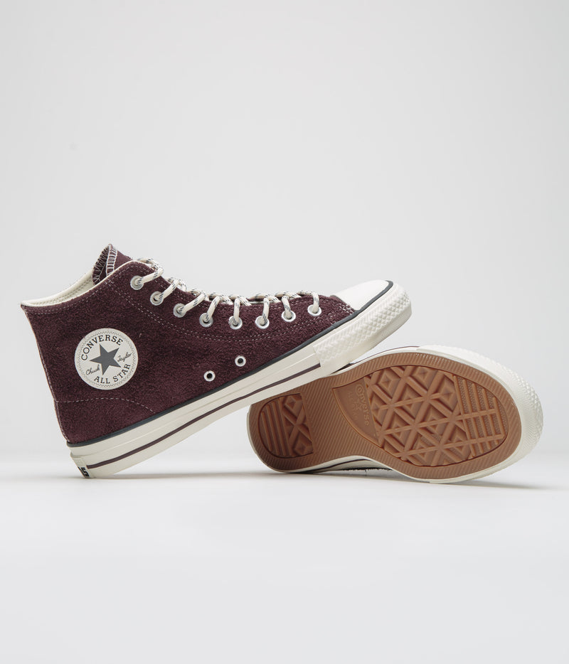Converse Cons CTAS Pro Hi Outdoor Shoes in Bloodstone and Egret / Dark Matter