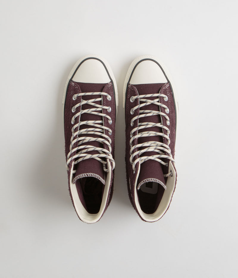 Converse Cons CTAS Pro Hi Outdoor Shoes in Bloodstone and Egret / Dark Matter