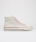 Converse Cons CTAS Pro Hi Outdoor Shoes in Egret and Red / Blue