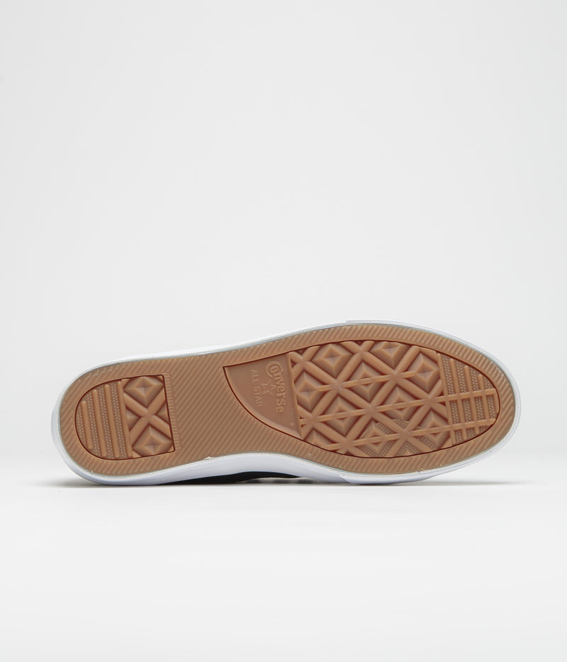 Converse Cons Louie Lopez Pro Ox Shoes in Black and Ash Stone / White