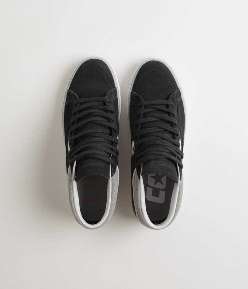 Converse Cons Louie Lopez Pro Ox Shoes in Black and Ash Stone / White