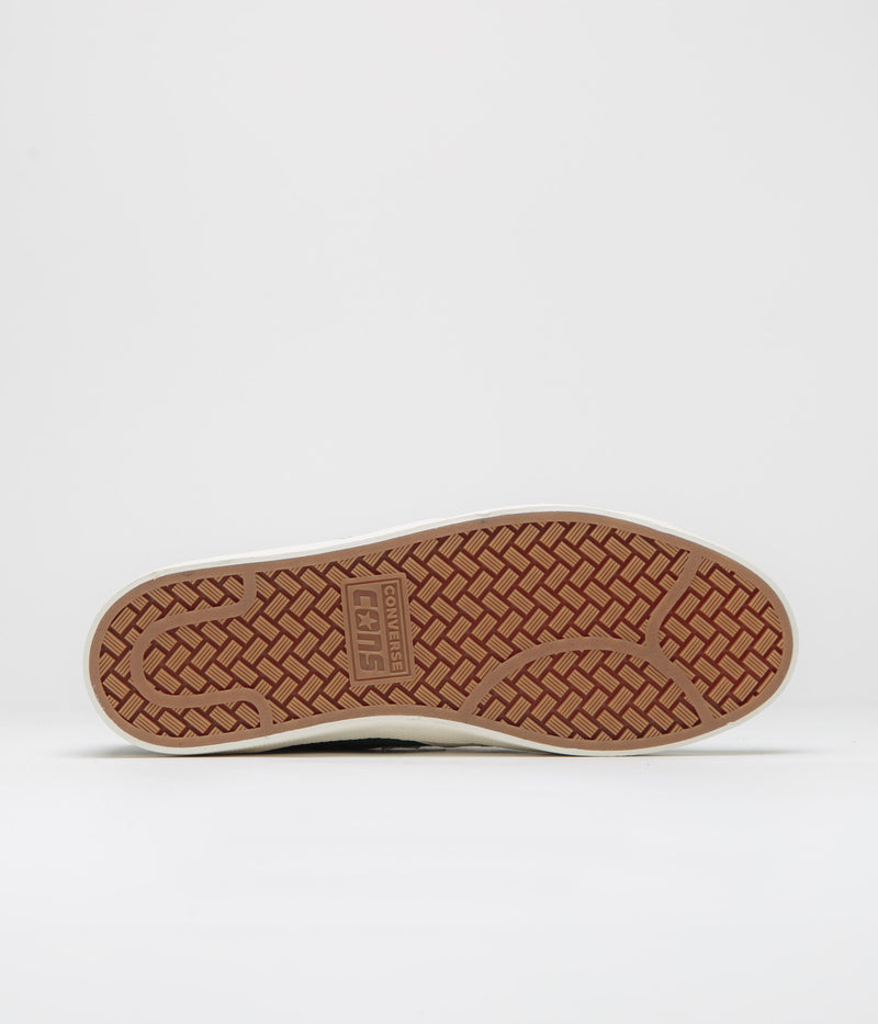 Converse PL Vulc Pro Ox Shoes in Green Envy and Egret / Gum Honey