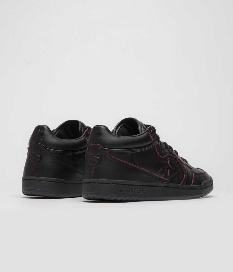Converse x Remy Taveira Fastbreak Pro Mid Shoes in Black and Black / Black