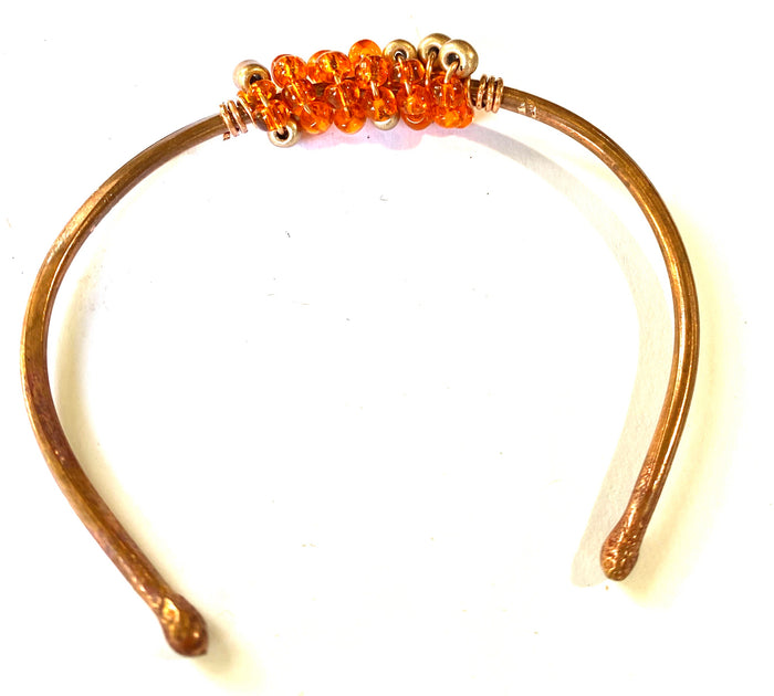 Copper Beaded Bracelet-20