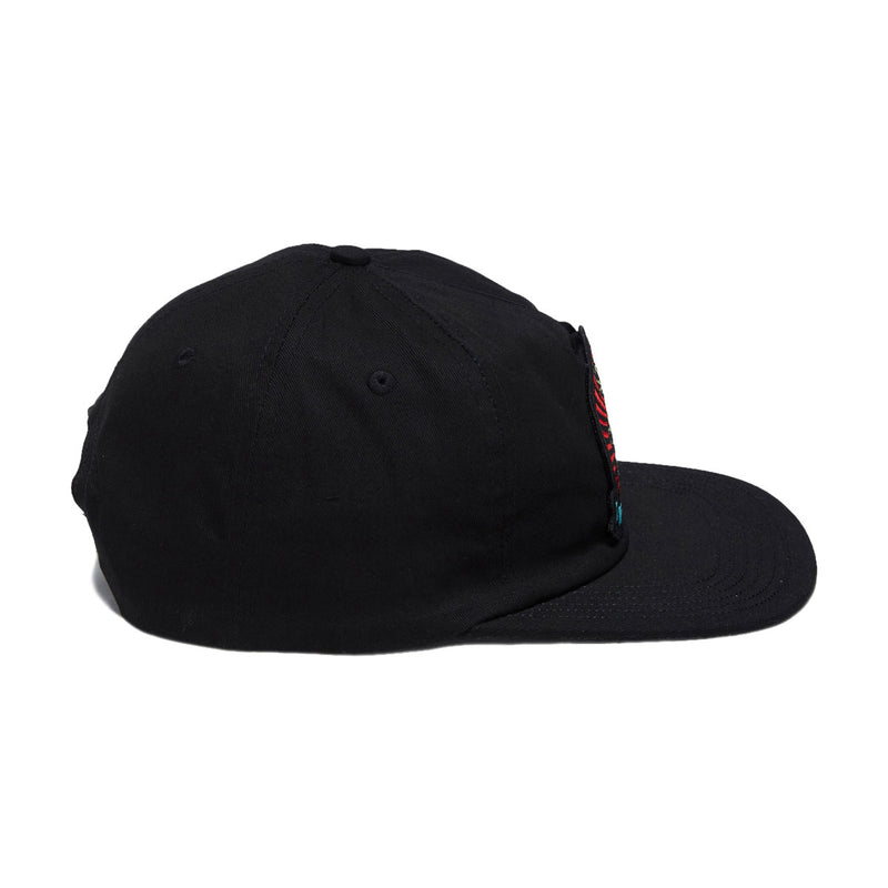 Creature Sideshow Snapback Hat - Black
