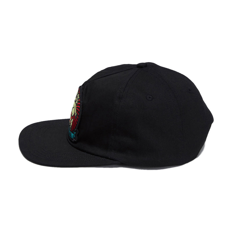 Creature Sideshow Snapback Hat - Black