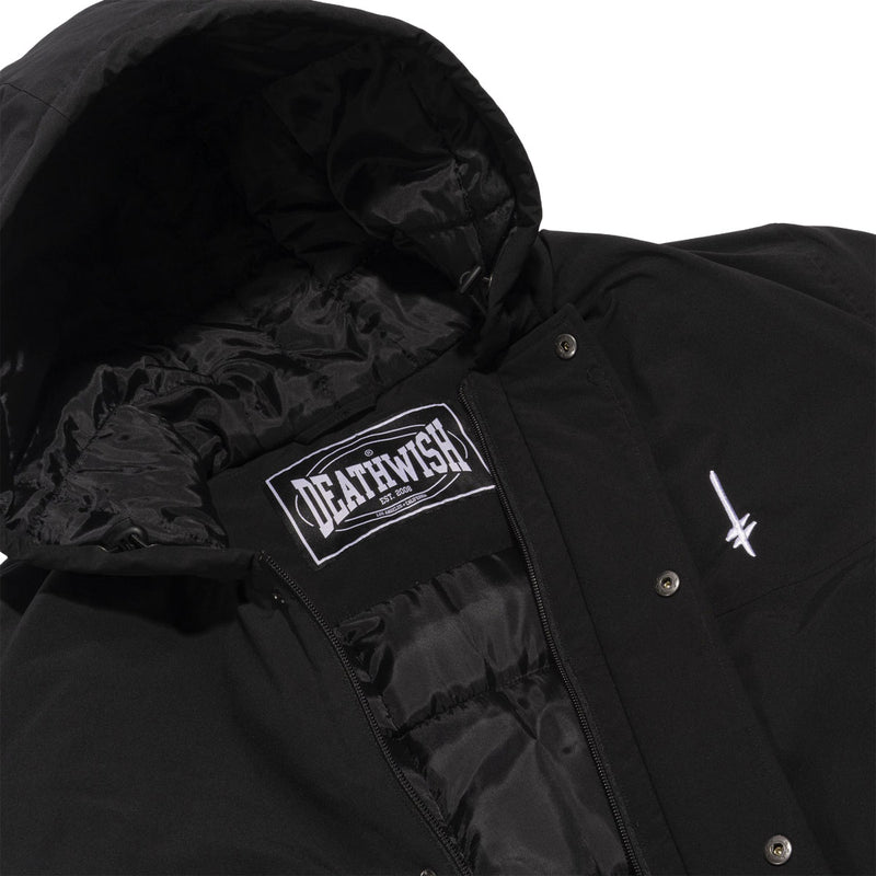 Deathwish Hometown Parka Jacket - Black