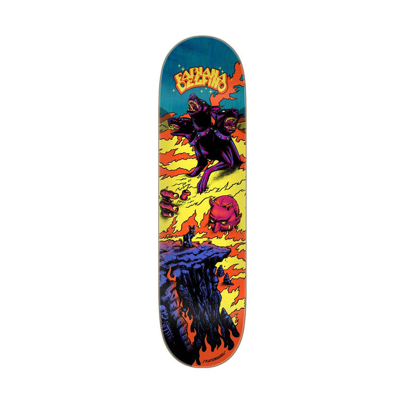 Delfino Inferno Pro 8.25in x 31.60in Santa Cruz Decks (8.25)