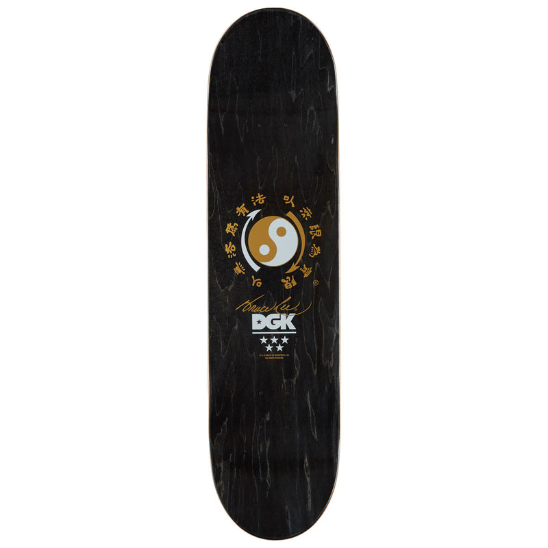 DGK x Bruce Lee Fury Skateboard Deck - Yellow - 8.10"