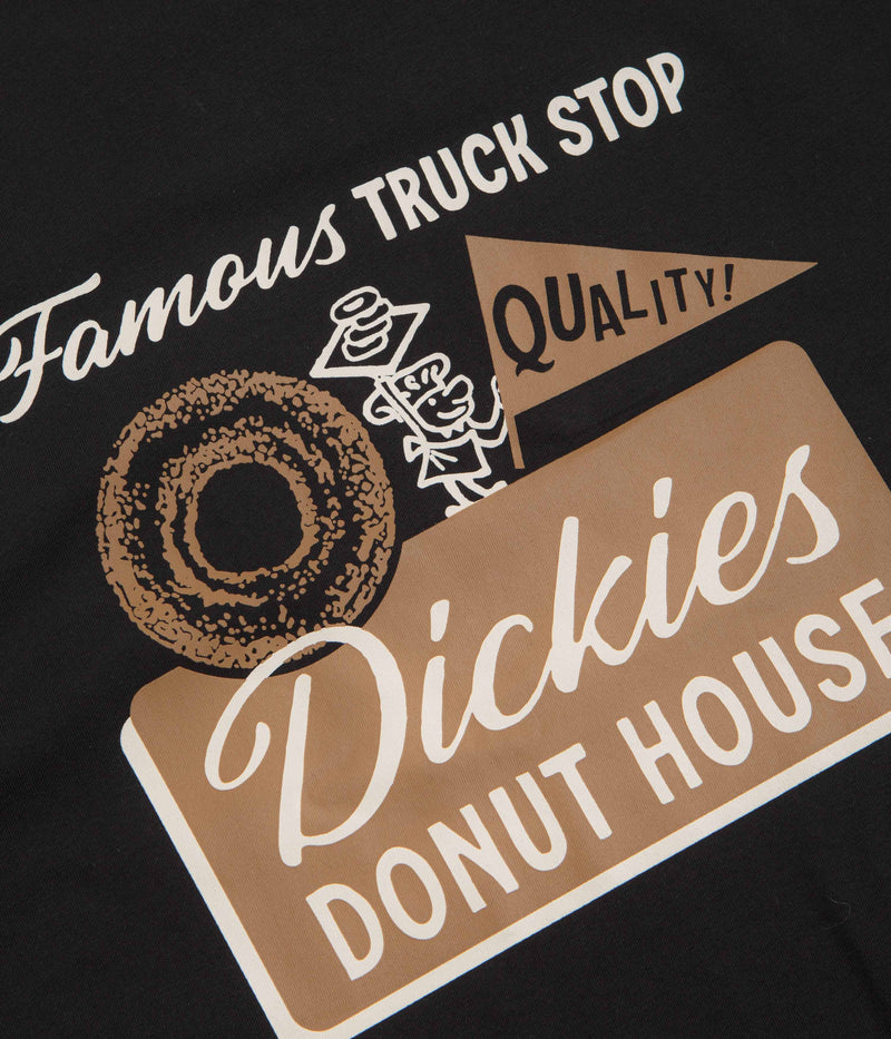 Dickies Donut House T-Shirt in Black