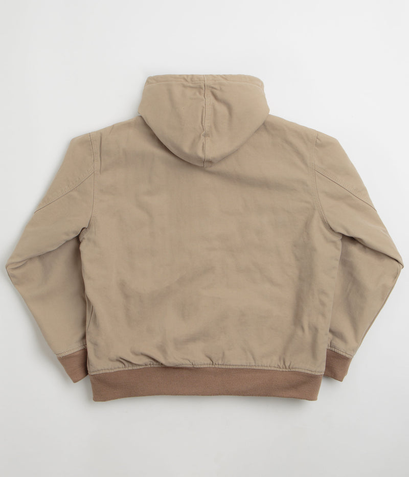 Dickies Hilham Hooded Canvas Jacket in Desert Sand