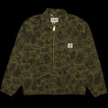 Carhartt WIP | Duck Detroit Jacket - Canvas
Style # I034281-2MQ
Color : Camo Duck / Green