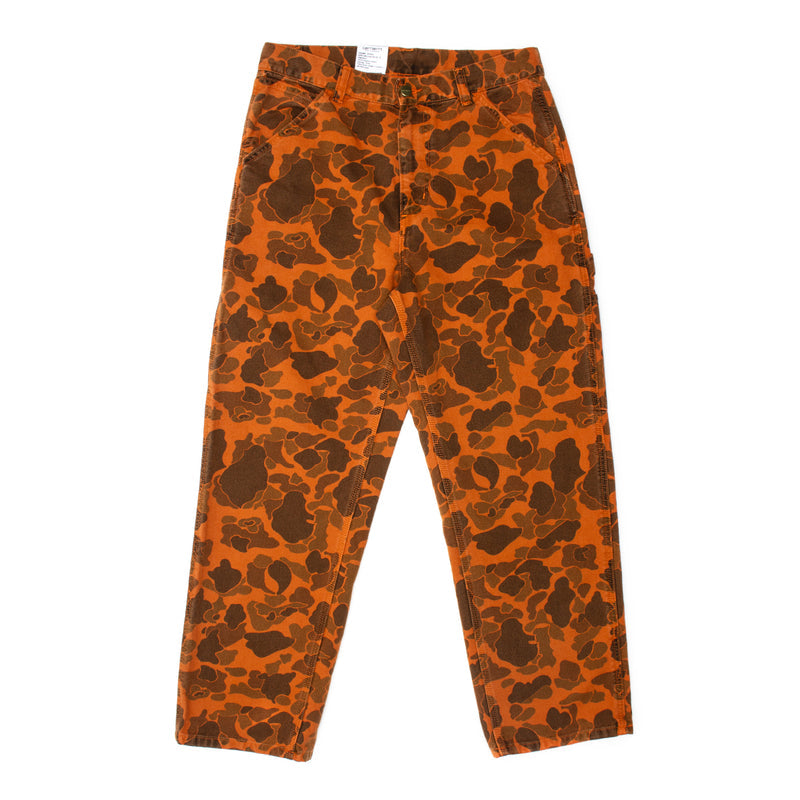 Carhartt WIP | Duck Single Knee Pant - Dearborn Canvas
Style # I033896-2FA
Color : Camo Duck / Green / Turmeric