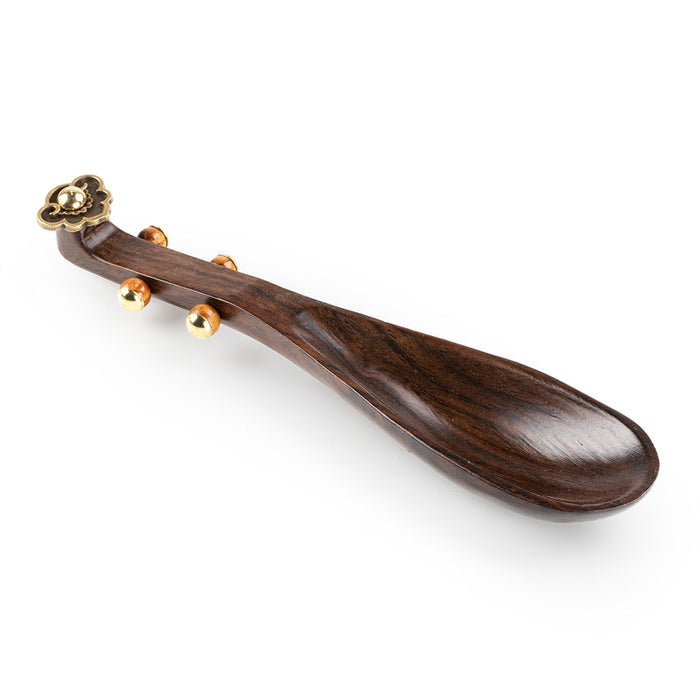 Ebony Pipa Tea Scoop
