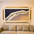 Ember leaf painting