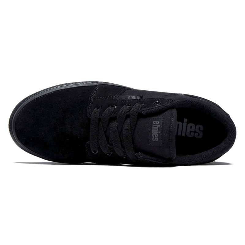 Etnies Barge LS Shoes - Black Dirty Wash