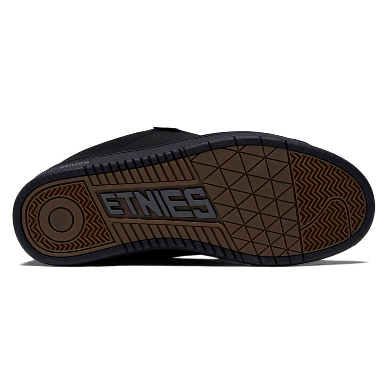 Etnies Kingpin Shoes - Black Dirty Wash