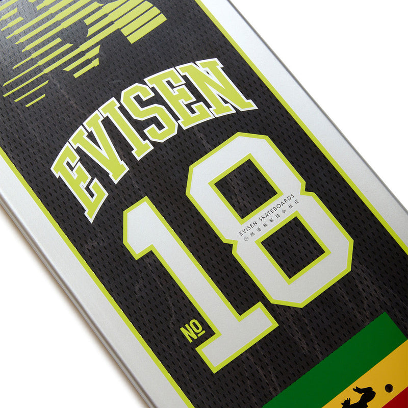 Evisen No. 18 Skateboard Deck - 8.38"