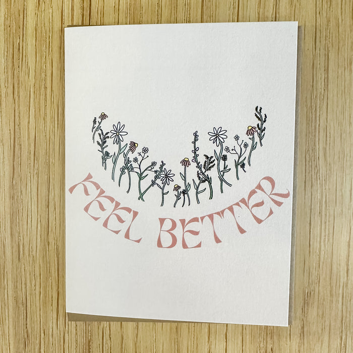 Feel Better Floral Card - Lyla's: Clothing & Gifts - Online and Rockwall Texas Boutique