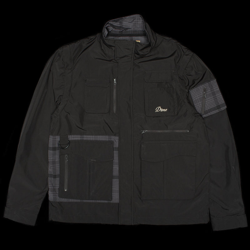 xDime | Fishing Zip-Off Jacket
Color : Black