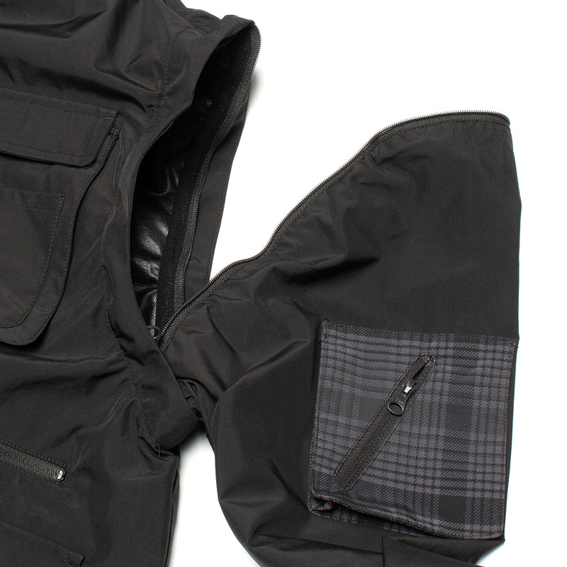 Dime | Fishing Zip-Off Jacket
Color : Black