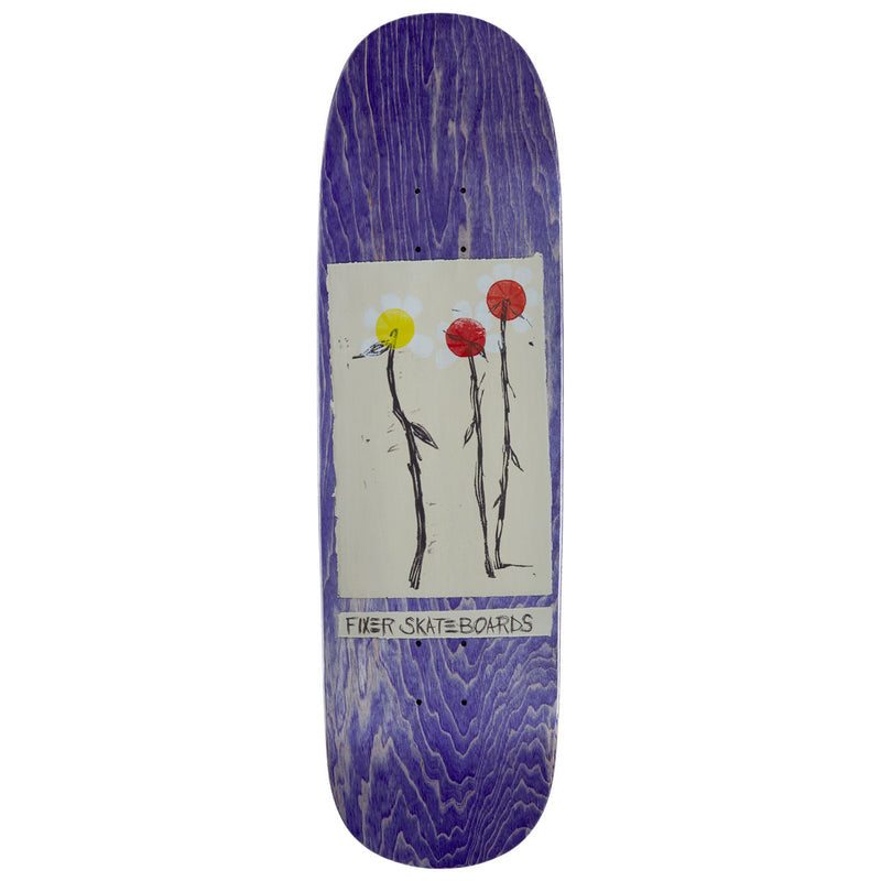 Fixer Flower Power Skateboard Deck - 9.00"
