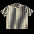 Stussy | Flat Bottom Striped Shirt Style # 1110325 Color : Navy