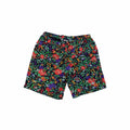 FLORAL SHORT BLACK