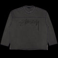 Stussy | Football Crew Pigment Dyed
Style # 1140352
Color : Washed Black