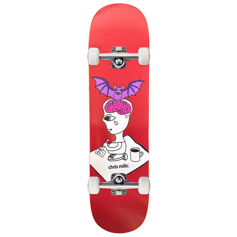 Frog Bat Brain Chris Milic Skateboard Complete - 8.60"