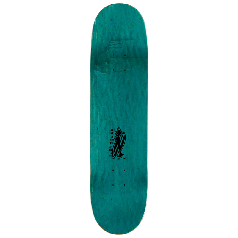 Frog Surfer Girl Jesse Alba Skateboard Deck - 8.50"