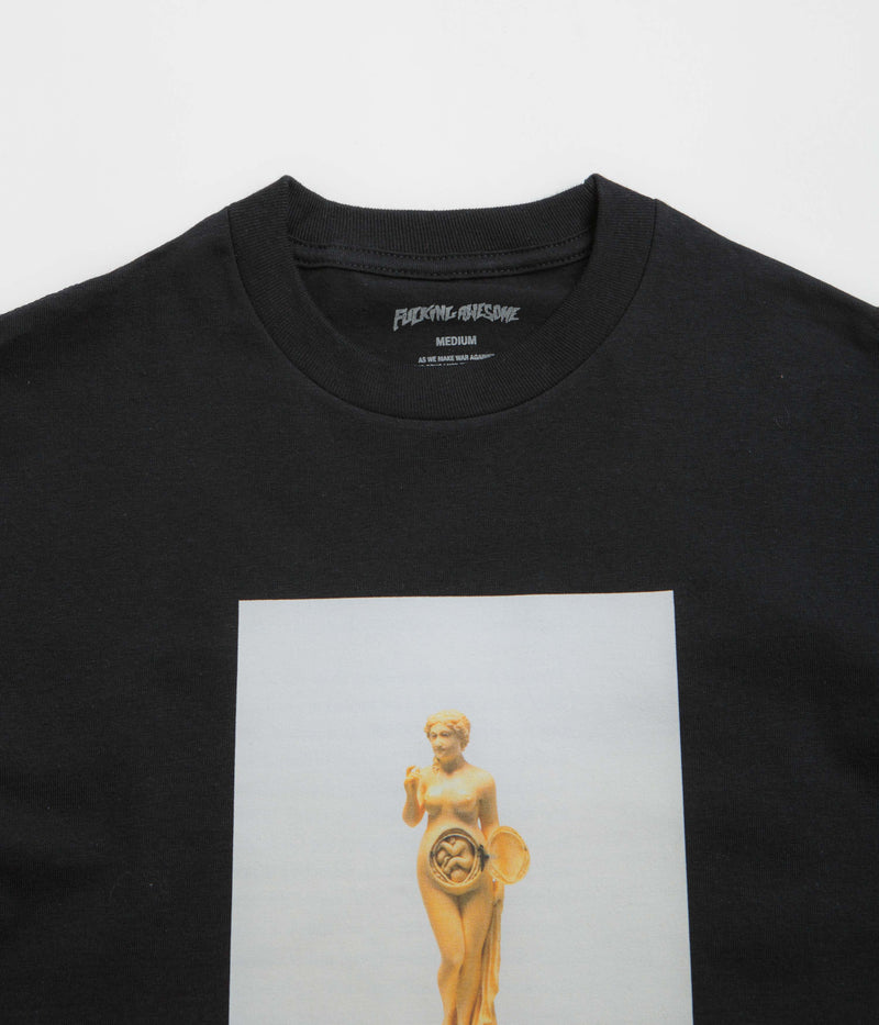 Fucking Awesome 2025 Statue T-Shirt in Black