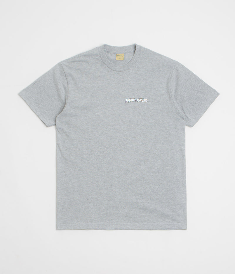 Fucking Awesome Believe T-Shirt in Grey Heather