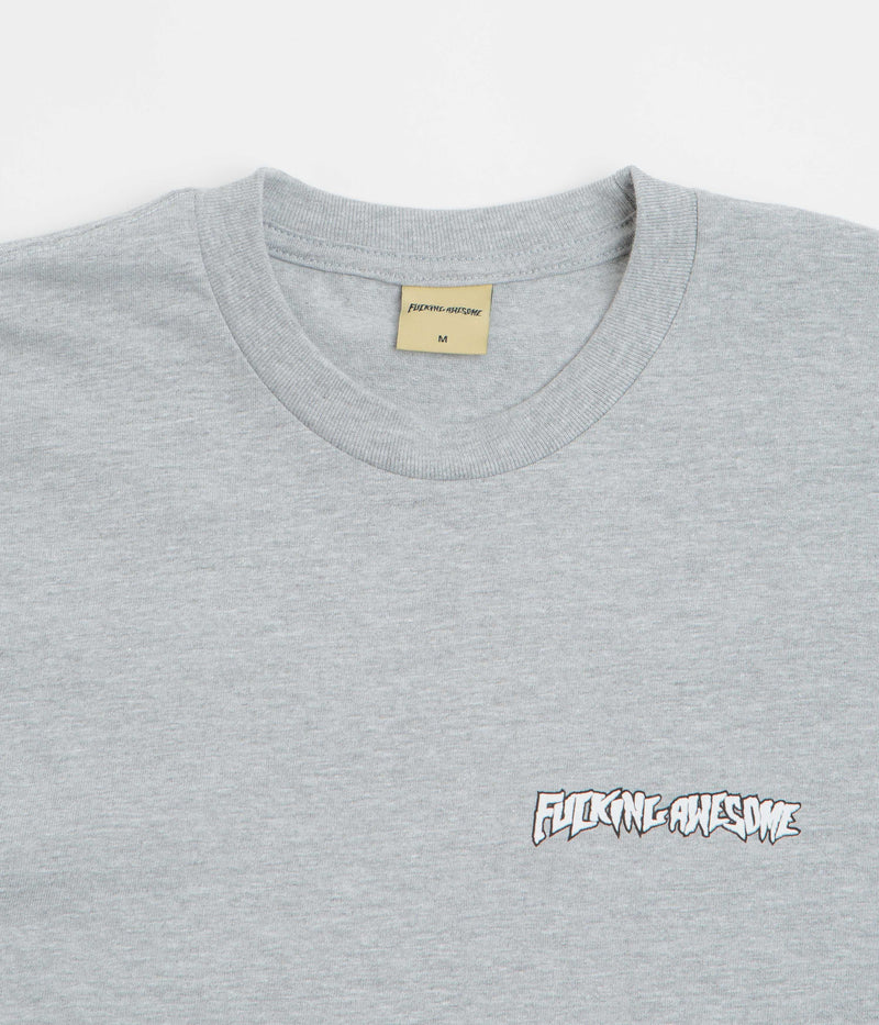 Fucking Awesome Believe T-Shirt in Grey Heather