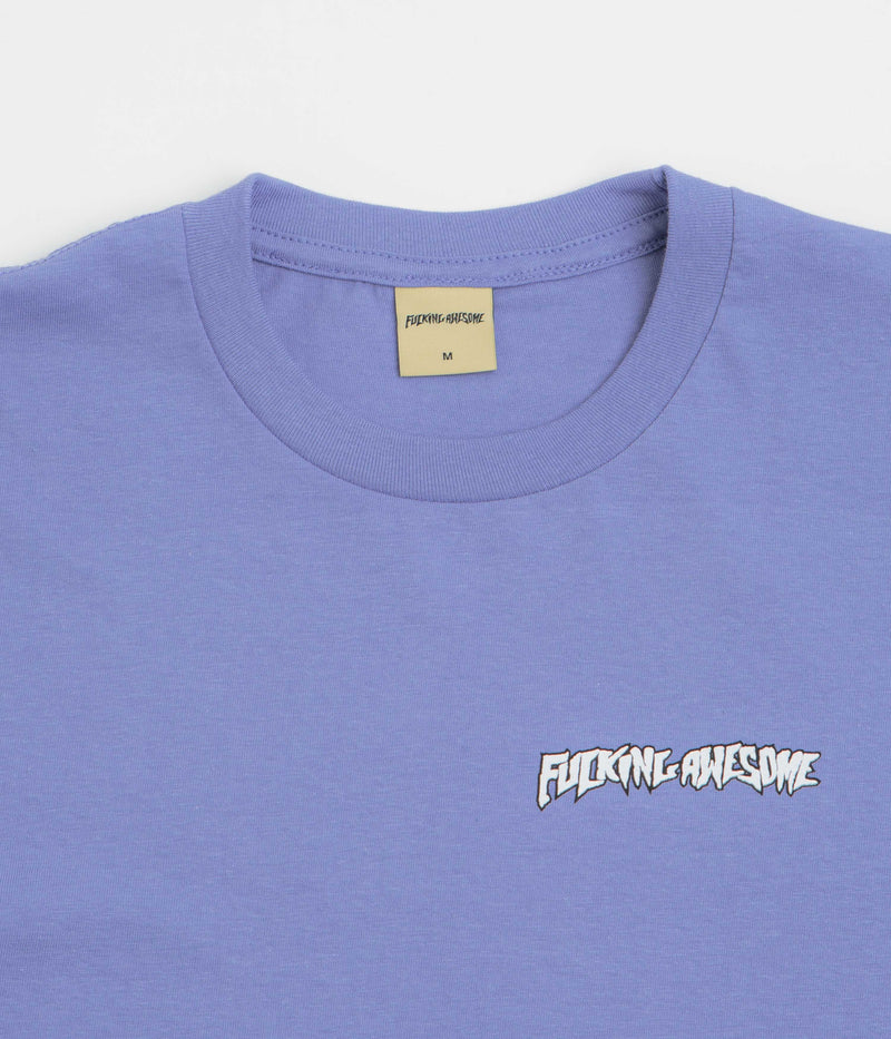 Fucking Awesome Believe T-Shirt in Violet