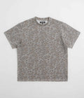Fucking Awesome Burnt Sticker Stamp T-Shirt in All Over Print
