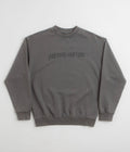 Fucking Awesome Distressed Stamp Crewneck Sweatshirt in Black