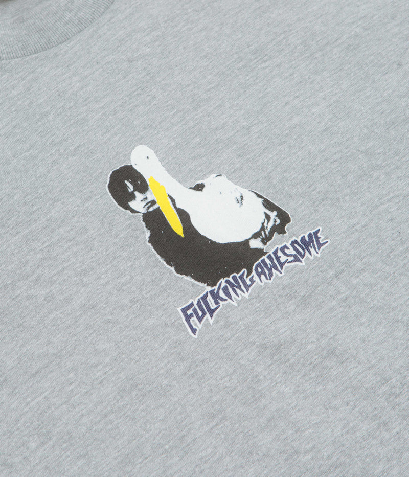 Fucking Awesome High Lonesome II T-Shirt in Grey Heather