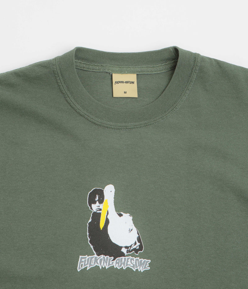 Fucking Awesome High Lonesome II T-Shirt in Moss
