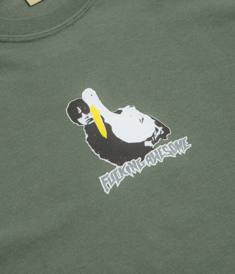 Fucking Awesome High Lonesome II T-Shirt in Moss