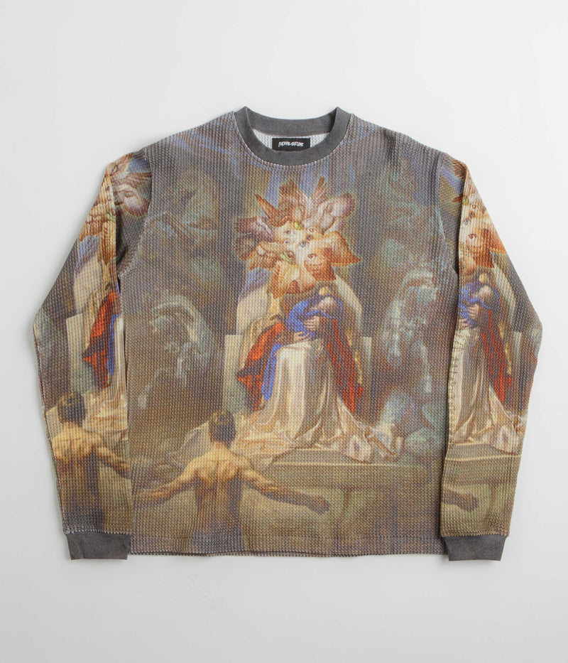Fucking Awesome Madonna Thermal Fleece Sweatshirt in All Over Print